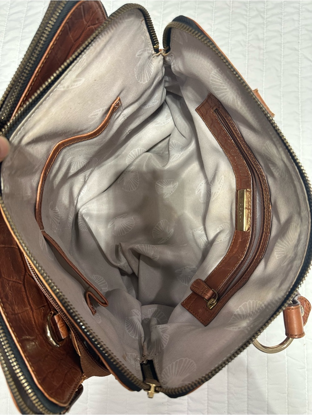 Modalu Pippa Handbag in Genuine Leather - Great Condition! - Picture 7 of 14